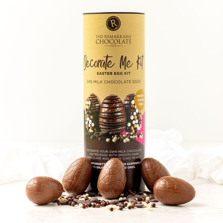 Decorate Me Milk Chocolate Easter Eggs - Funky Gifts NZ