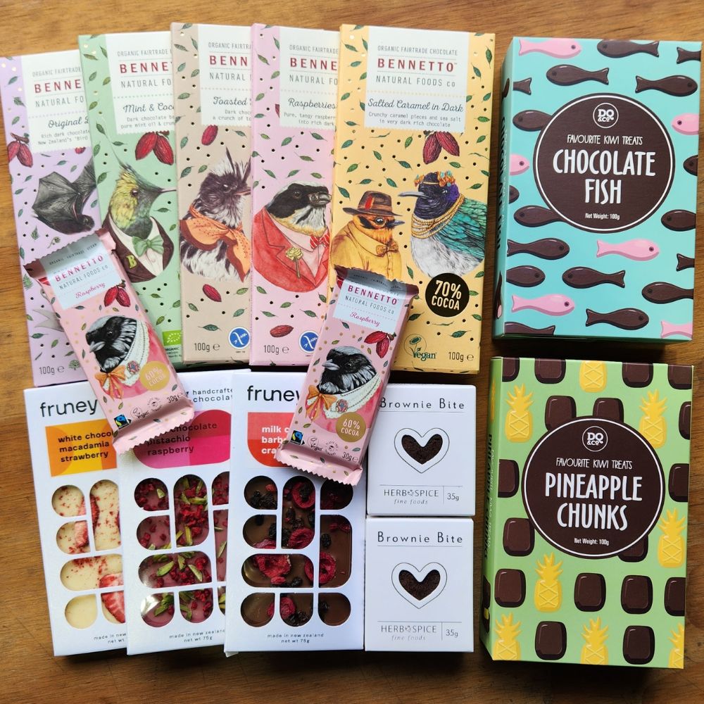 Deluxe Chocoholic Gift Box - Funky Gifts NZ