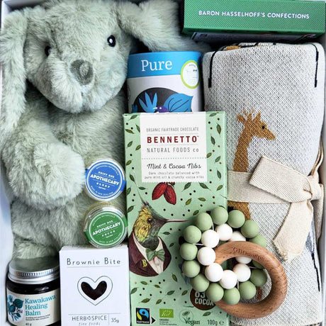Deluxe Baby Boy On The Way Gift Box - Funky Gifts NZ