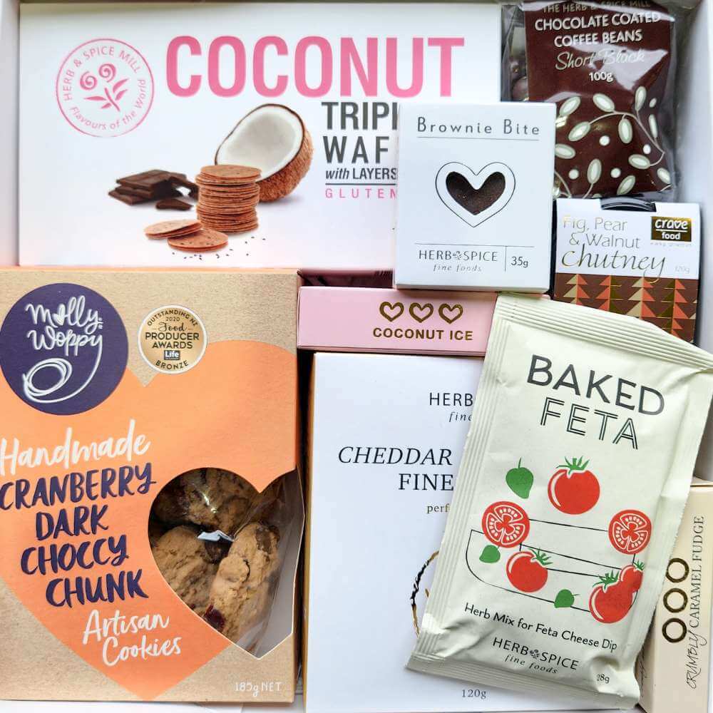 Deluxe Foodie Indulgence Gift Box - Funky Gifts NZ