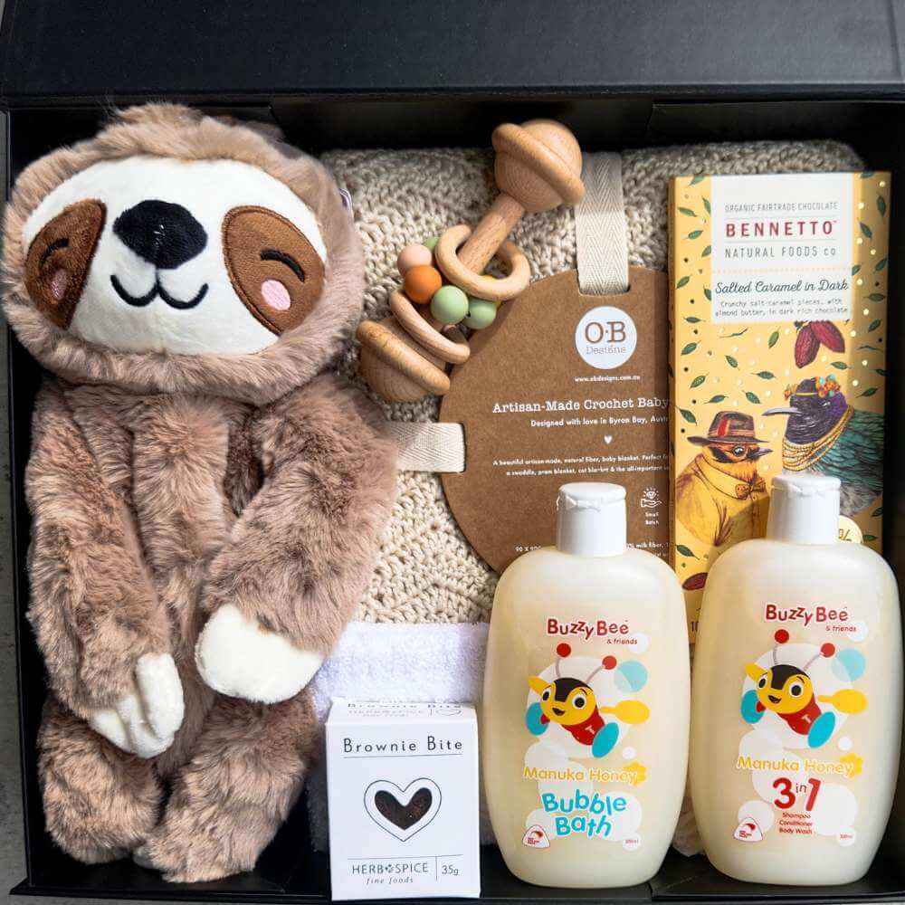 Deluxe Winter Baby Gift Box - Funky Gifts NZ