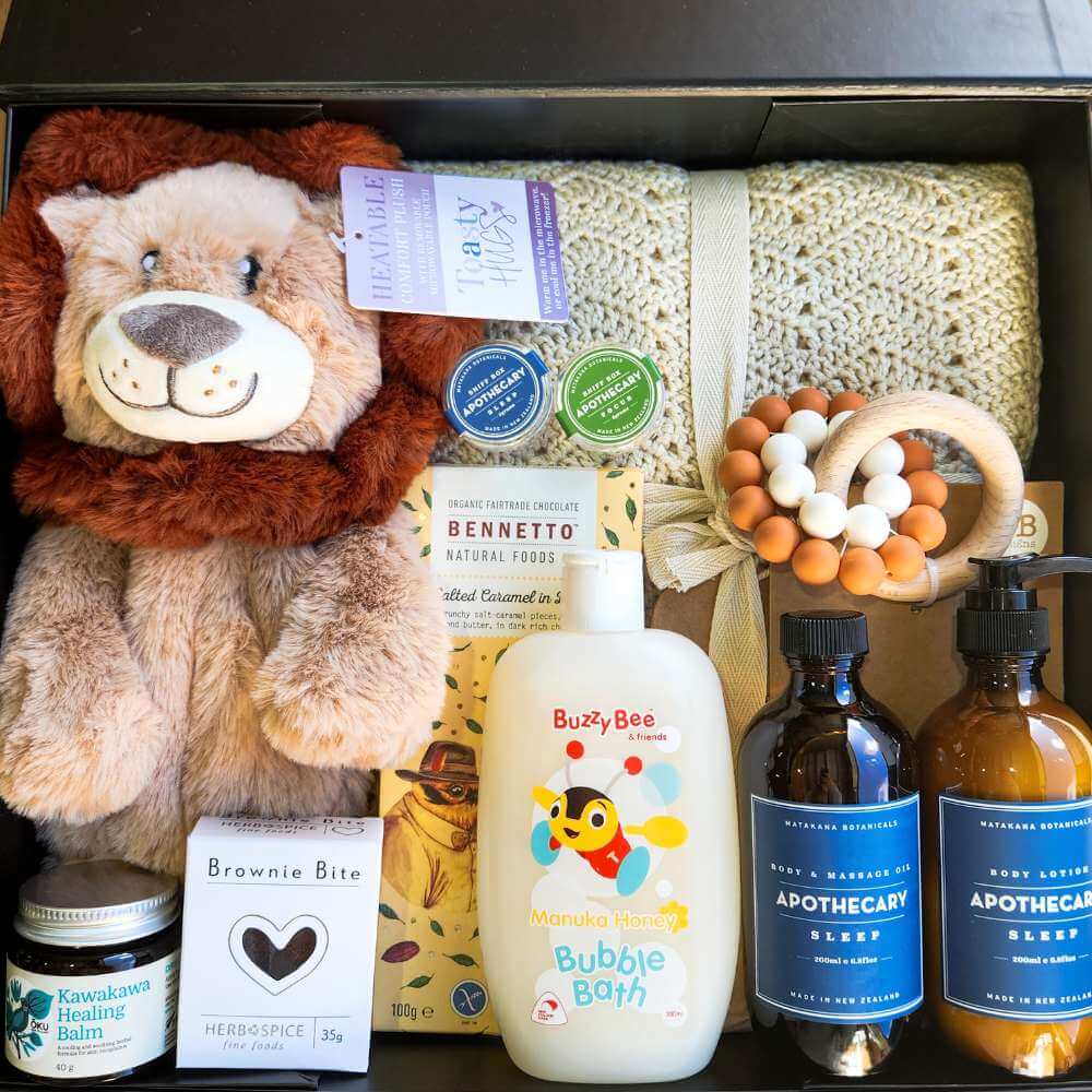 Deluxe Winter Warmer Newborn Baby Gift Box - Funky Gifts NZ