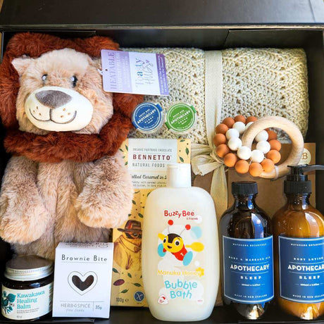 Deluxe Winter Warmer Newborn Baby Gift Box - Funky Gifts NZ