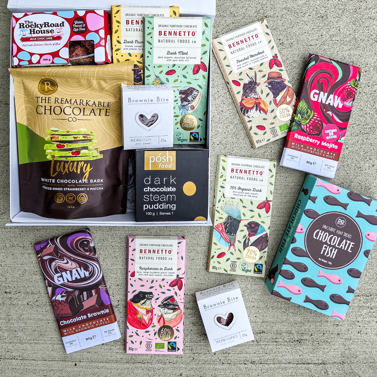 Deluxe Chocoholic Gift Box - Funky Gifts NZ