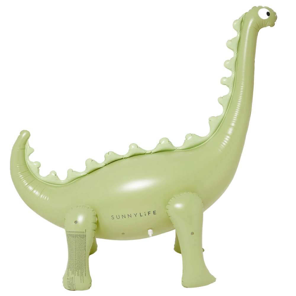 SunnyLife Dino Giant Sprinkler Into the Wild Khaki - Funky Gifts NZ
