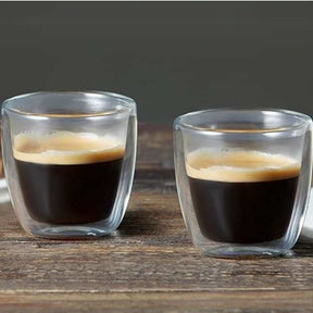 Double Wall Coffee Glasses 250ml - Funky Gifts NZ