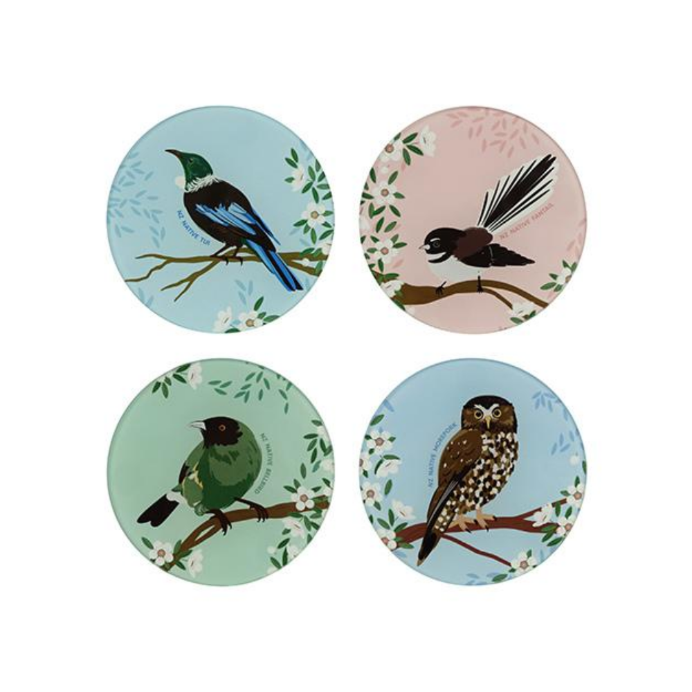 NZ Coaster Set - Native Skies - Funky Gifts NZ