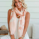 Dreamy Coral Scarf - Funky Gifts NZ
