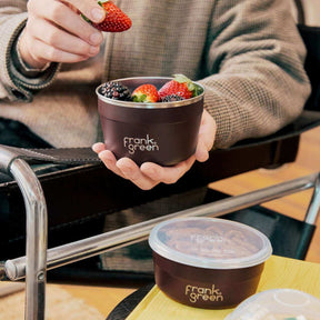 Frank Green - Duo Pack To Go Bowl - Chocolate - Funky Gifts NZ