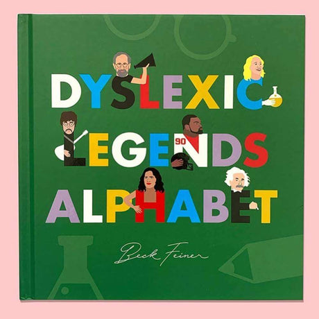 Dyslexic Legends Alphabet Book - Funky Gifts NZ