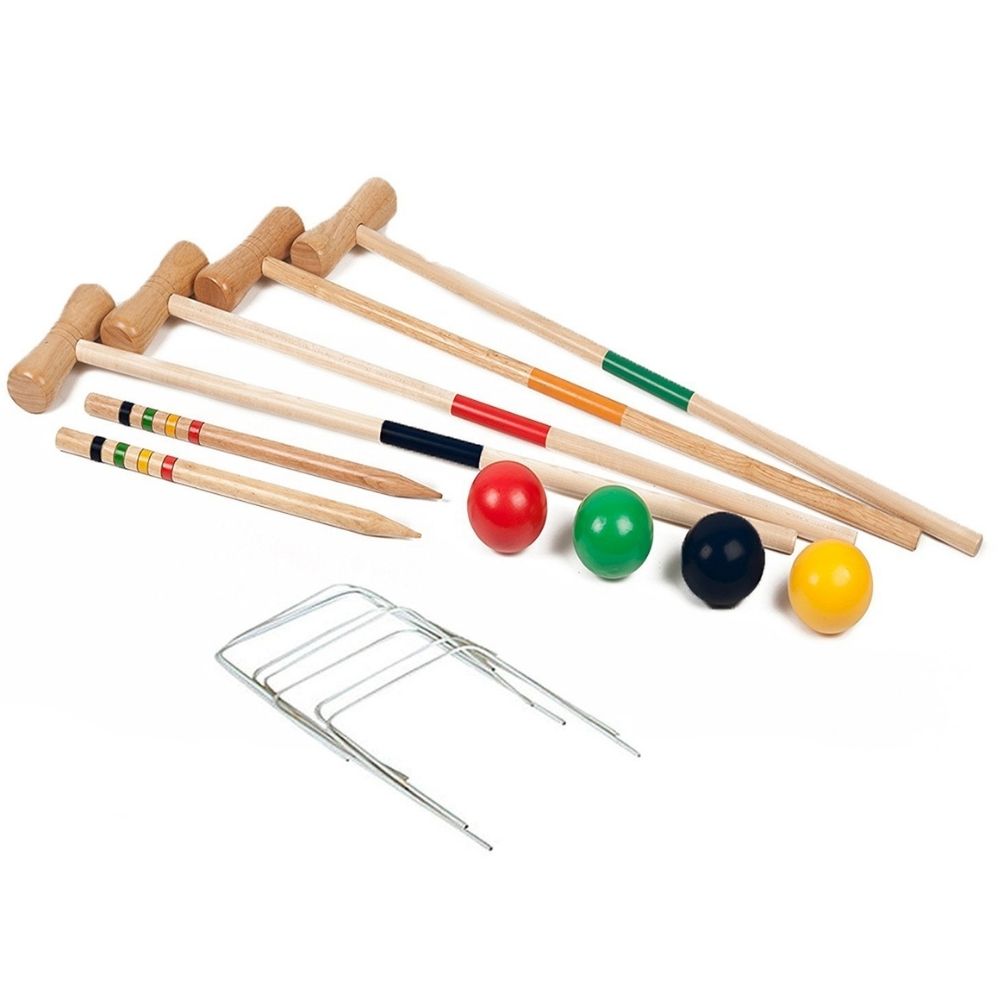 Easy Days Wooden Junior Croquet Set - Funky Gifts NZ