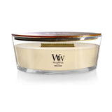Ellipse WoodWick Scented Soy Candle - Vanilla Bean - Funky Gifts NZ