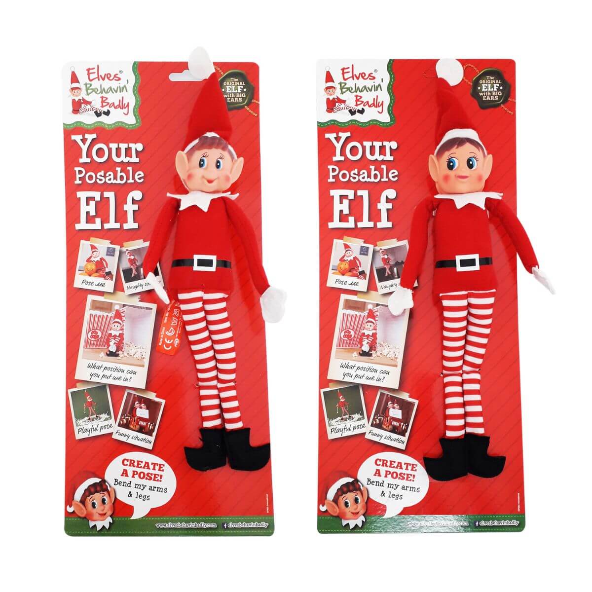 Naughty Elf Bend & Pose - Funky Gifts NZ