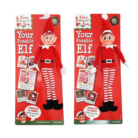 Naughty Elf Bend & Pose - Funky Gifts NZ
