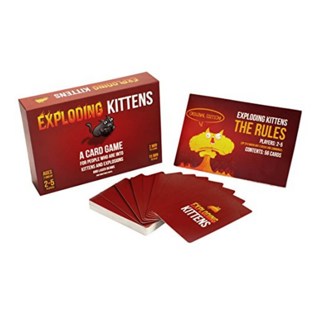 Exploding Kittens Card Game - Funky Gifts NZ