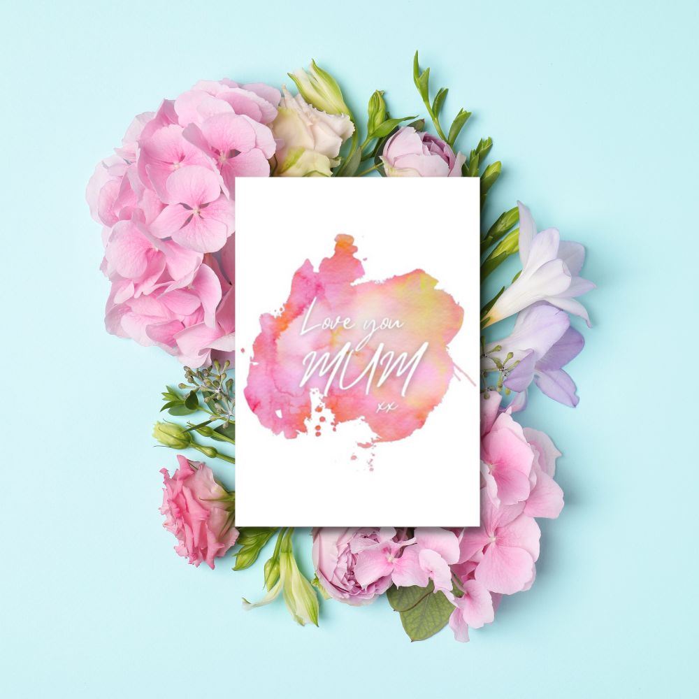 Mother's Day Greeting Card - Mum xx - Funky Gifts NZ