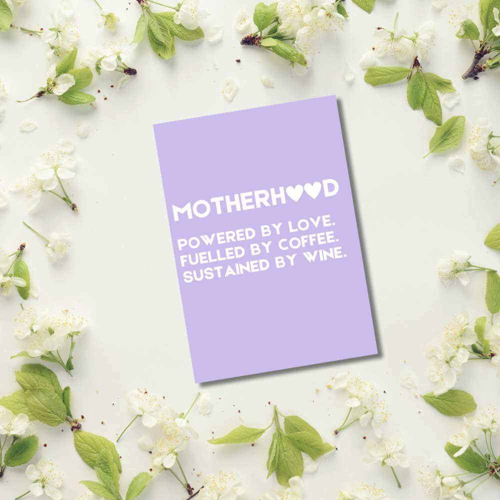 Mother's Day Greeting Card - Motherhood - Funky Gifts NZ