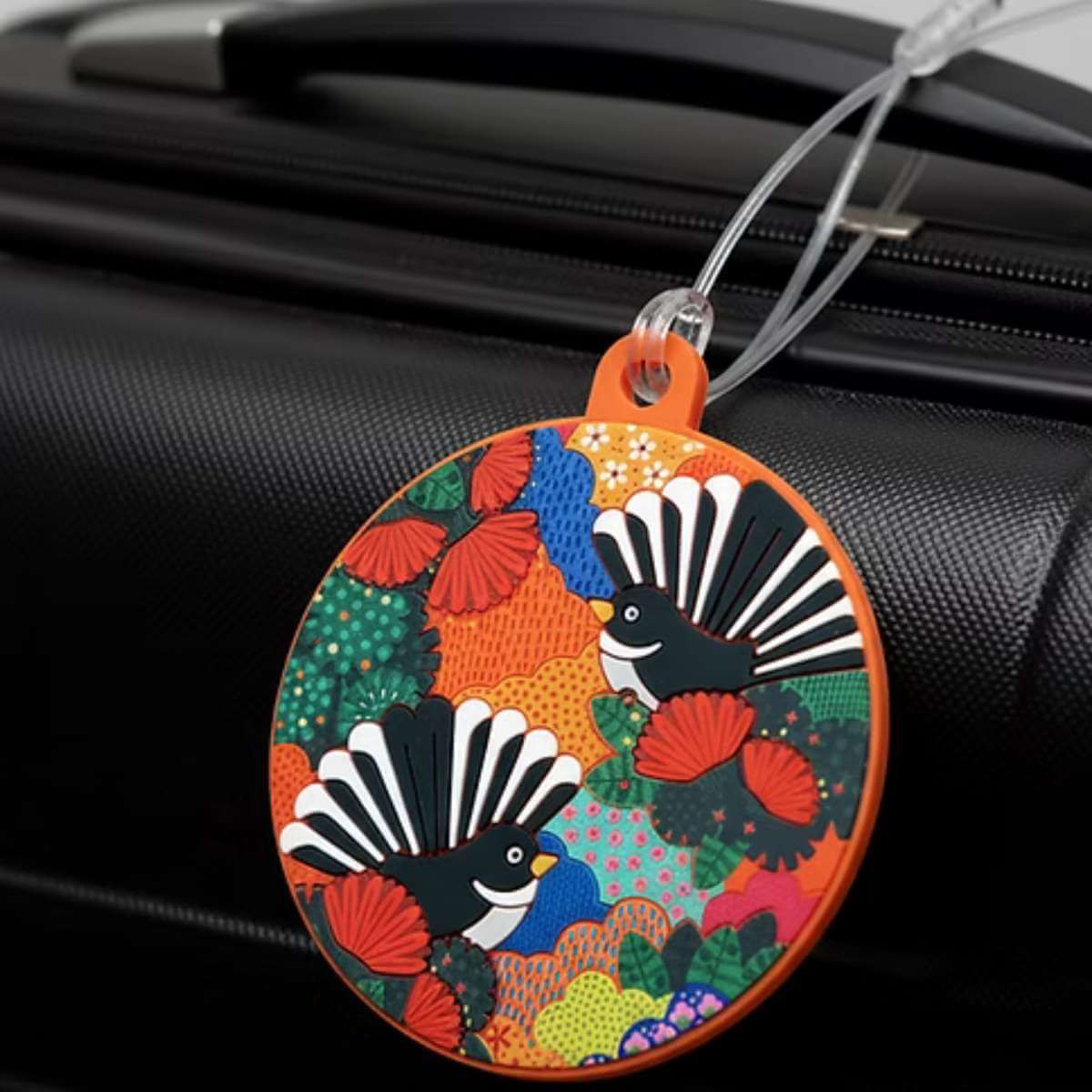 DBL Bag Tag - Fantail Paradise - Funky Gifts NZ
