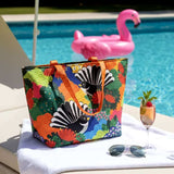 DBL Beach & Cooler Bag - Fantail Paradise - Funky Gifts NZ