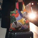 DBL Reusable Carry Bag - Fantail Paradise - Funky Gifts NZ