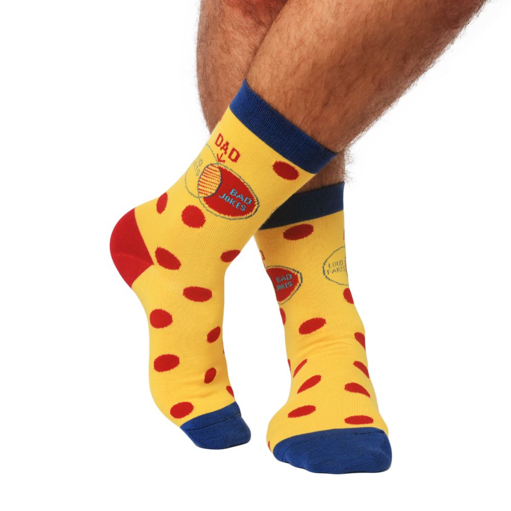 Splosh Dad Sock - Bad Jokes – Funky Gifts NZ