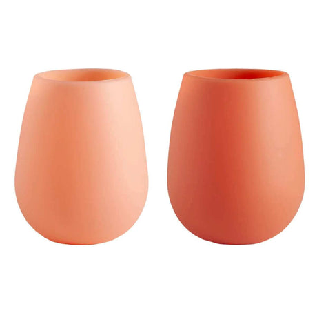 Fegg Silicone Unbreakable Glasses - Terra + Peach - Funky Gifts NZ