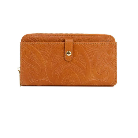 Fitzroy Wallet - Miriama Grace-Smith Tan - Funky Gifts NZ