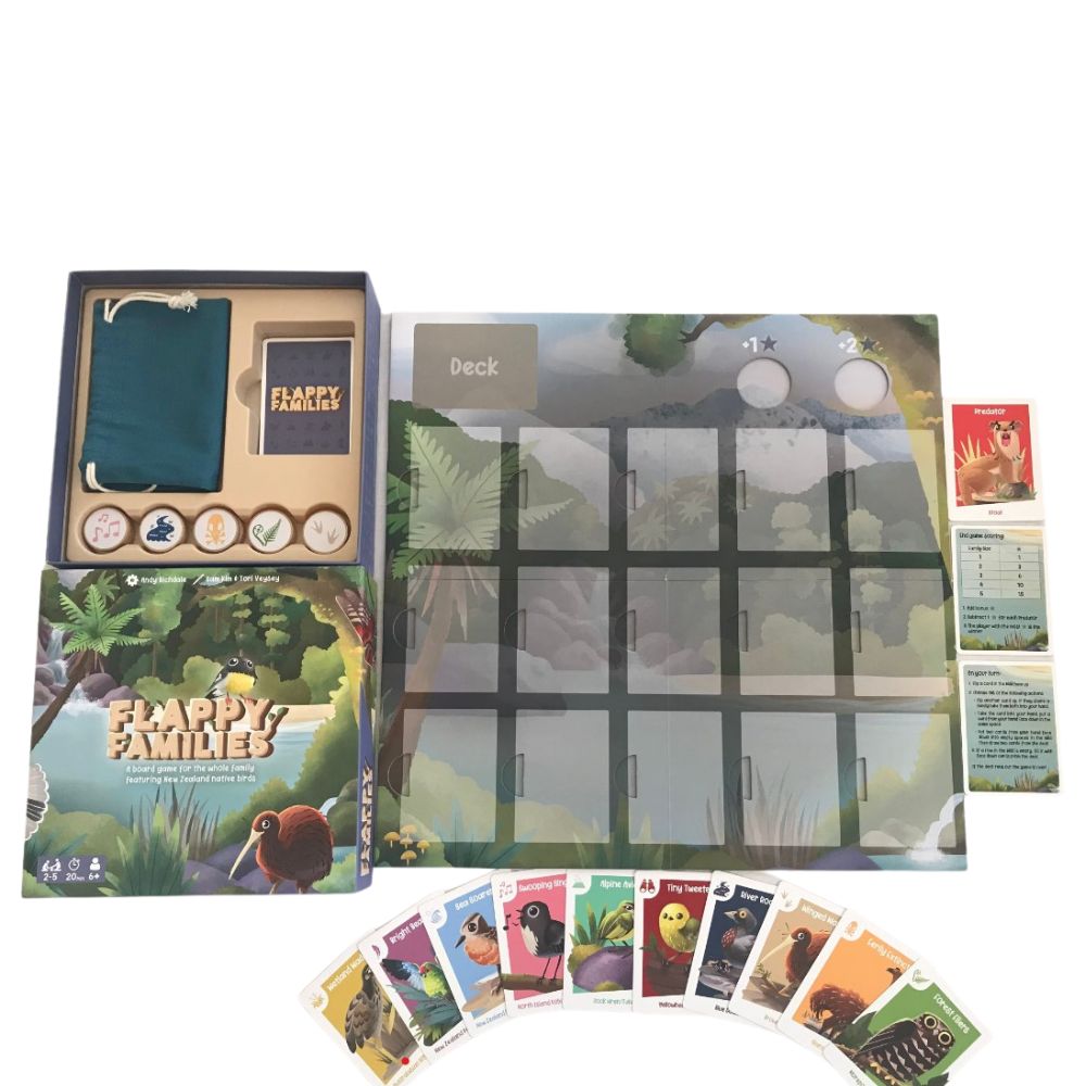 Flappy Families Board Game - Funky Gifts NZ