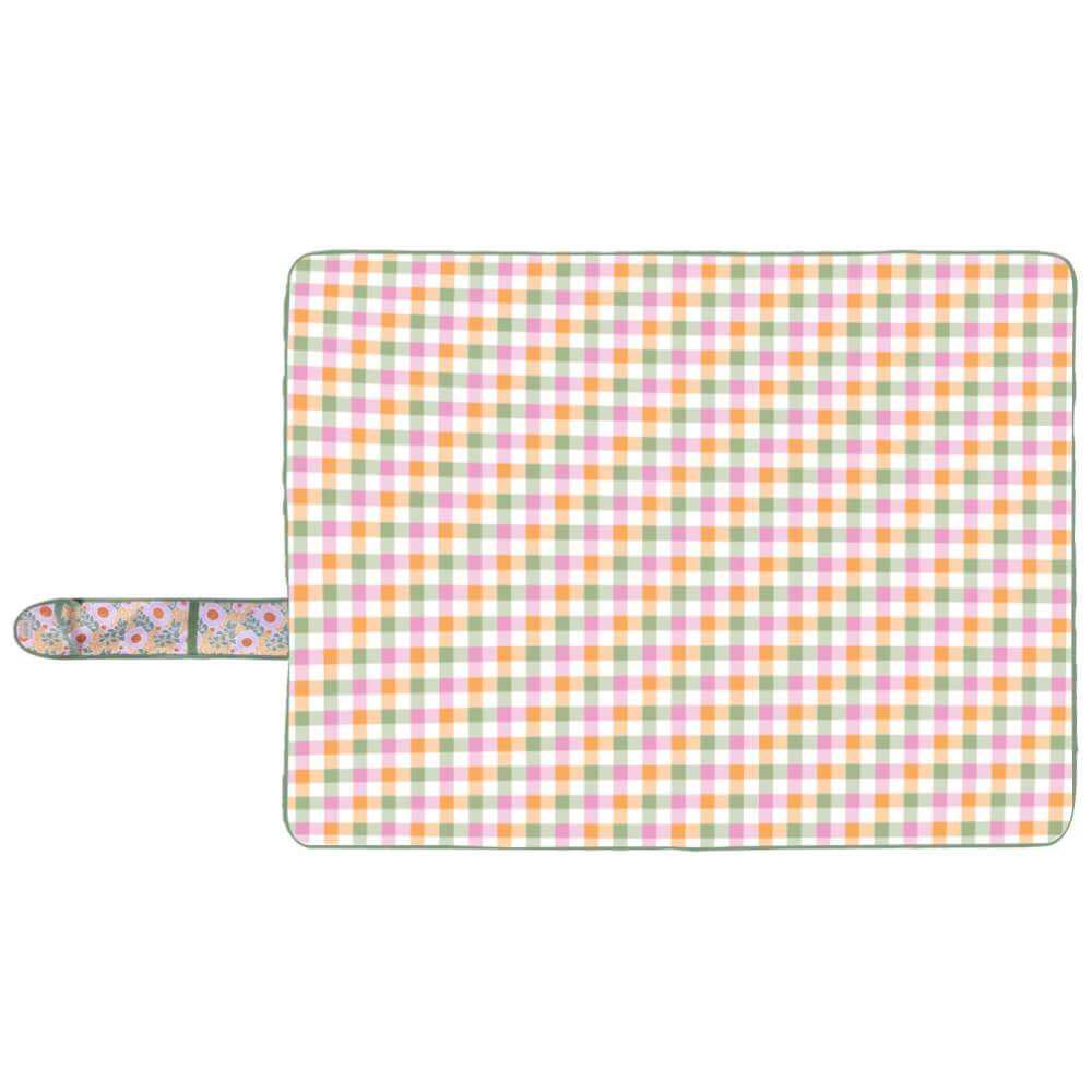 Floral Picnic Rug - Green Spring - Funky Gifts NZ