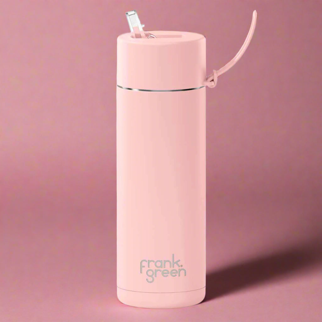 Reusable 20oz Straw Bottle - Blushed - Funky Gifts NZ