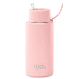 Reusable 34oz Straw Bottle - Blushed - Funky Gifts NZ