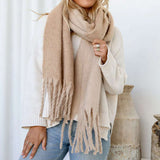 Wrap Scarf - Biscuit - Funky Gifts NZ