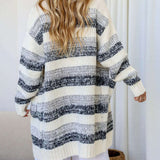 Comfort Cardi - Grey Black - Funky Gifts NZ