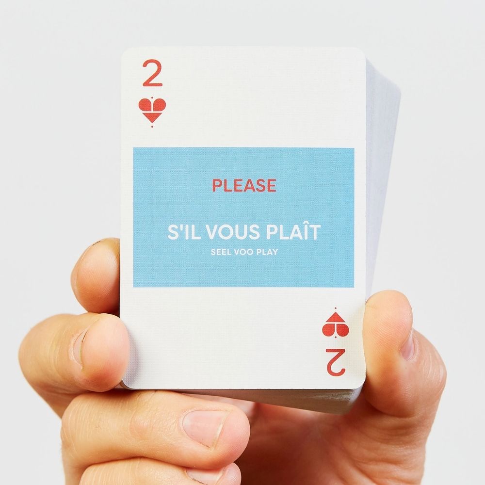 Lingo Playing Cards - French - Funky Gifts NZ