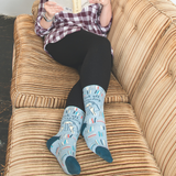 Blue Q Socks – Women's Crew – F*ck Off, I'm Reading - Funky Gifts NZ