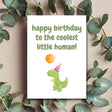Greeting Card - Coolest Little Human - Funky Gifts NZ
