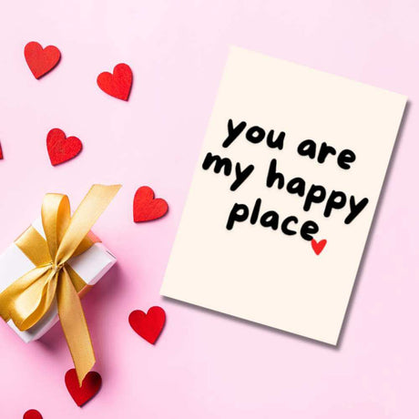 Greeting Card - Happy Place - Funky Gifts NZ