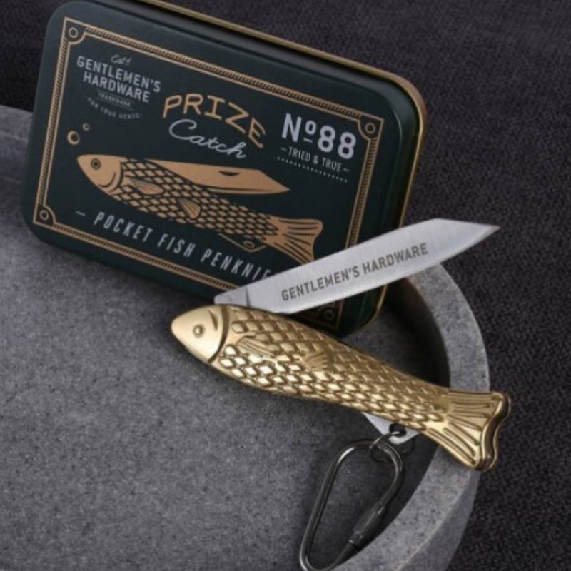 Gentlemen's Hardware - Fish Pen Knife No.88 - Funky Gifts NZ