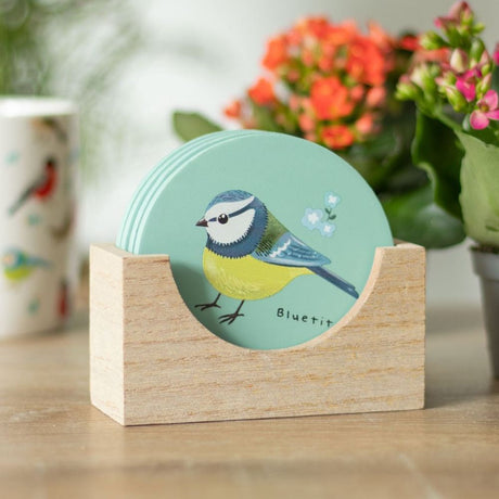 Garden Bird Coasters - Funky Gifts NZ