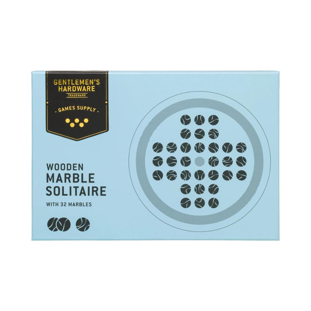 Gentlemen's Hardware - Marble Solitaire - Funky Gifts NZ