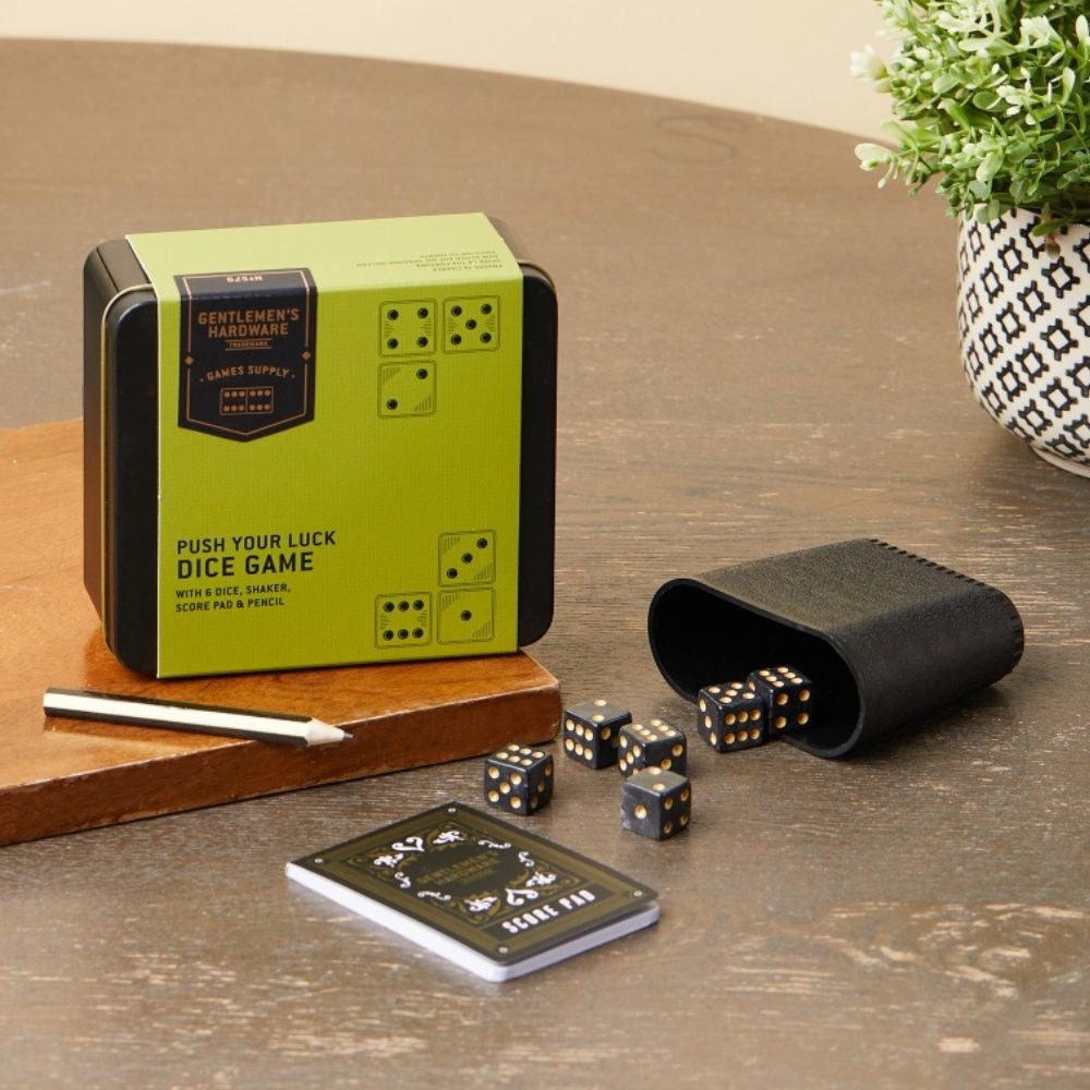 Gentlemen's Hardware - Push Your Luck Dice Game - Funky Gifts NZ