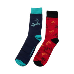 Gentlemen's Hardware - Bike Crew Socks - Funky Gifts NZ