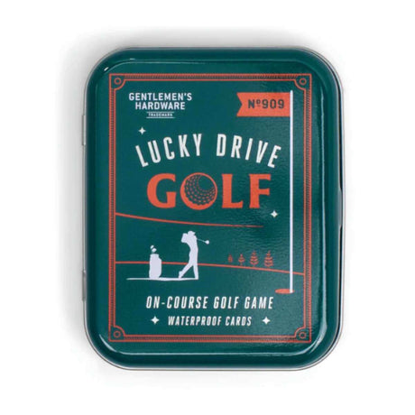 Gentlemen's Hardware - Lucky Drive Golf Card Game - Funky Gifts NZ
