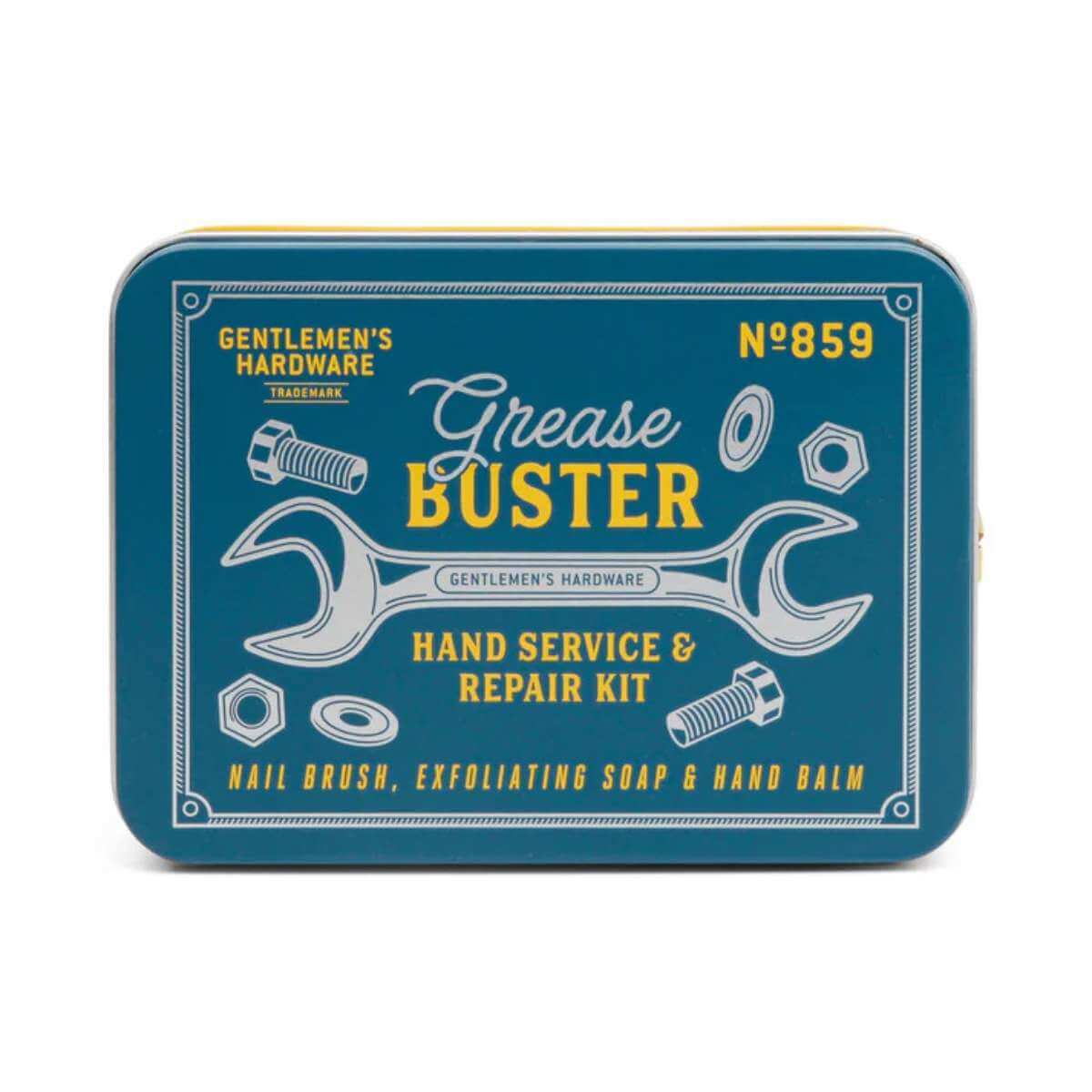 Gentlemen's Hardware - Grease Busters Hand Service & Repair Kit - Funky Gifts NZ
