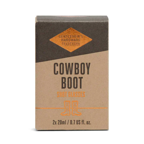 Gentlemen's Hardware - Cowboy Boot Shot Glasses - Funky Gifts NZ