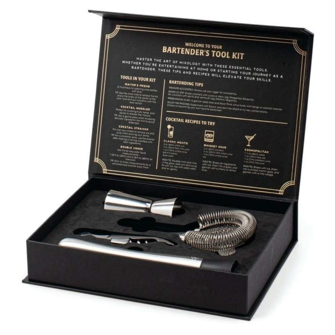 Gentlemen's Hardware Bartenders Tool Kit - Funky Gifts NZ
