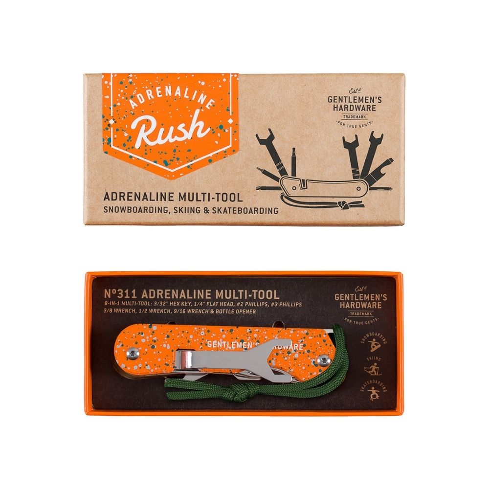 Gentlemen's Hardware - Adrenaline Multi-Tool No.311 - Funky Gifts NZ