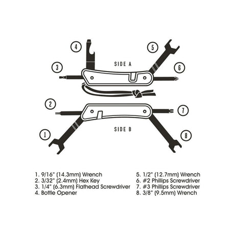 Gentlemen's Hardware - Adrenaline Multi-Tool No.311 - Funky Gifts NZ