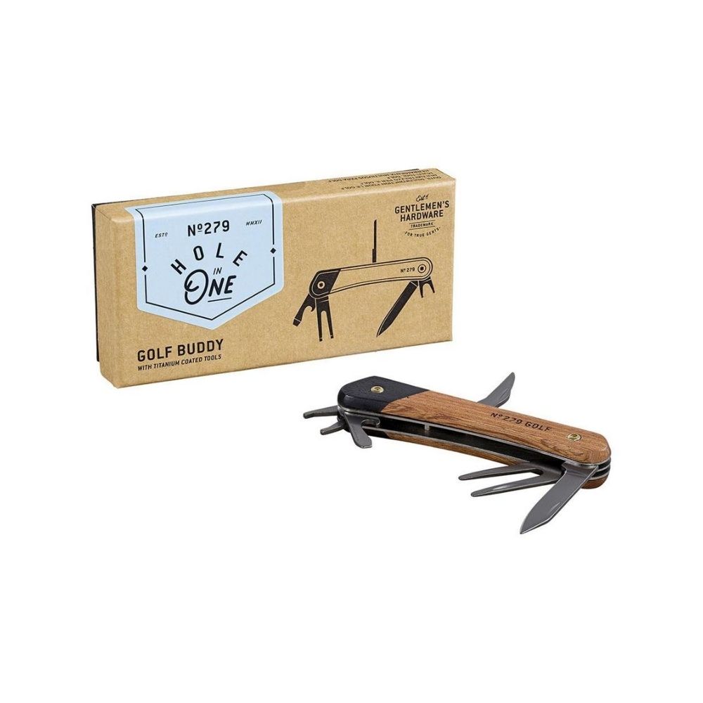 Gentlemen's Hardware - Golf Multi-Tool Hole In One No.279 - Funky Gifts NZ