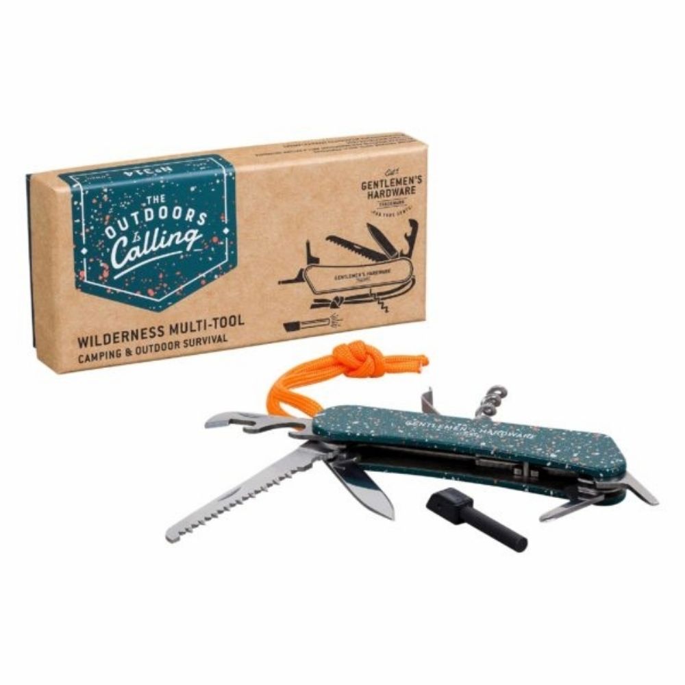 Gentlemen's Hardware - Wilderness Multi-Tool No.314 - Funky Gifts NZ